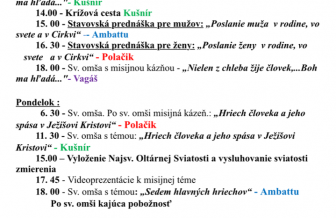 Ľudové misie v Trebišove