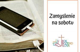 Zamyslenie na sobotu 23. týždňa v Cezročnom období
