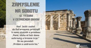 ZAMYSLENIE NA SOBOTU 12. TÝŽDŇA V CEZROČNOM OBDOBÍ