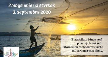 Zamyslenie na štvrtok 3. septembra 2020 v deň spomienky na sv. Gregora Veľkého, pápeža a učiteľa Cirkvi