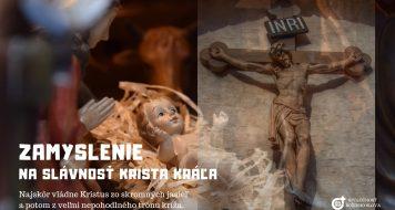 ZAMYSLENIE NA 34. NEDEĽU V CEZROČNOM OBDOBÍ –  SLÁVNOSŤ KRISTA KRÁĽA