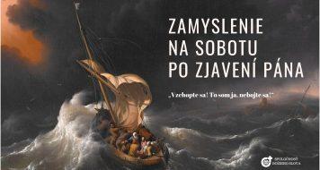 ZAMYSLENIE NA SOBOTU PO ZJAVENÍ PÁNA