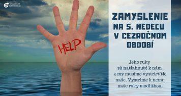 ZAMYSLENIE NA 5. NEDEĽU V CEZROČNOM OBDOBÍ