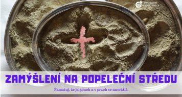 ZAMÝŠLENÍ NA POPELEČNÍ STŘEDU