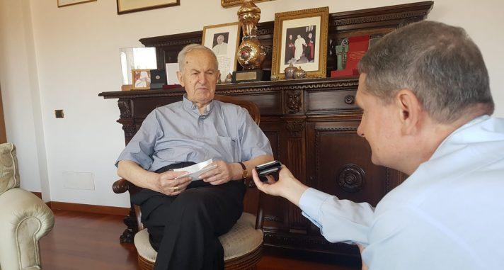 VERBISTI NA NÁVŠTEVE U OTCA KARDINÁLA JOZEFA TOMKU
