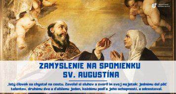 ZAMYSLENIE NA SPOMIENKA SV. AUGUSTÍNA