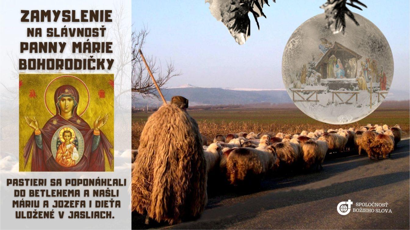 ZAMYSLENIE NA SOBOTU,<br>SLÁVNOSŤ PANNY MÁRIE BOHORODIČKY