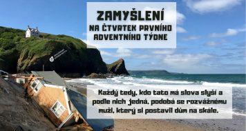 ZAMYŠLENÍ NA ČTVRTEK PRVNÍHO ADVENTNÍHO TÝDNE