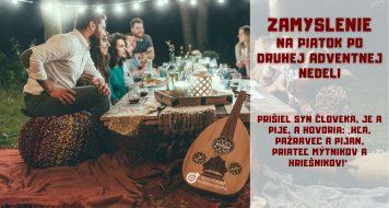 ZAMYSLENIE NA PIATOK PO 2. ADVENTNEJ NEDELI