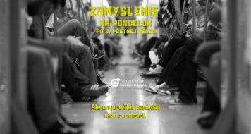 ZAMYSLENIE NA PONDELOK PO 3. PÔSTNEJ NEDELI