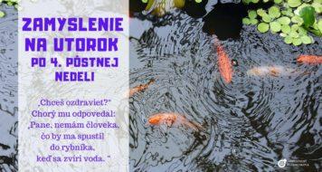 ZAMYSLENIE NA UTOROK PO 4. PÔSTNEJ NEDELI