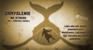 ZAMYSLENIE NA STREDU PO 1. PÔSTNEJ NEDELI