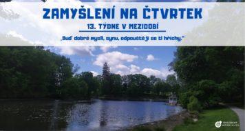 ZAMYŠLENÍ NA ČTVRTEK 13. TÝDNE V MEZIDOBÍ