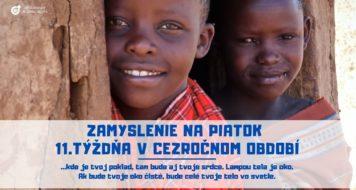 ZAMYSLENIE NA PIATOK 11. TÝŽDŇA V CEZROČNOM OBDOBÍ