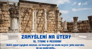 ZAMYŠLENÍ NA ÚTERÝ 15. TÝDNE V MEZIDOBÍ