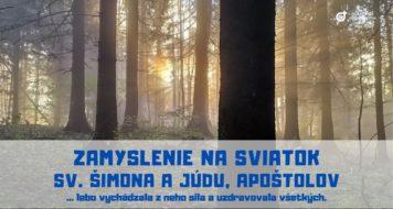 ZAMYSLENIE NA SVIATOK SV. ŠIMONA A JÚDU, APOŠTOLOV