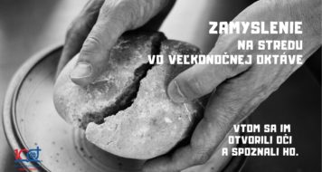 ZAMYSLENIE NA STREDU VO VEĽKONOČNEJ OKTÁVE
