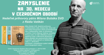 ZAMYSLENIE NA 30. NEDEĽU V CEZROČNOM OBDOBÍ