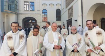 VERBISTI NA MISSA CHRISMATIS V PRAHE