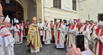 UVEDENÍ NOVÉHO PRAŽSKÉHO ARCIBISKUPA NA SVATOVOJTĚJSKÝ STOLEC