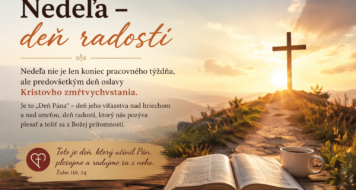 NEDEĽA – DEŇ RADOSTI