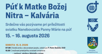 PÚŤ K MATKE BOŽEJ V NITRE NA KALVÁRII